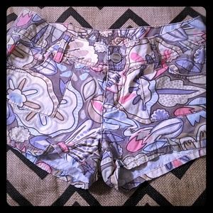 3/$25- shorts with floral print